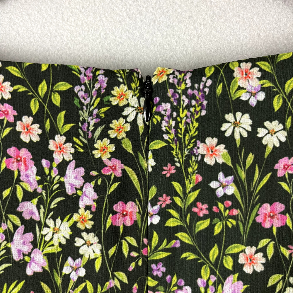 Amanda Uprichard Babydoll Dress Womens Medium Floral Whimsigoth Fairy READ - Picture 14 of 16